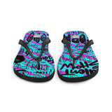 Prinkster - Pol999 Purple Flip-Flops